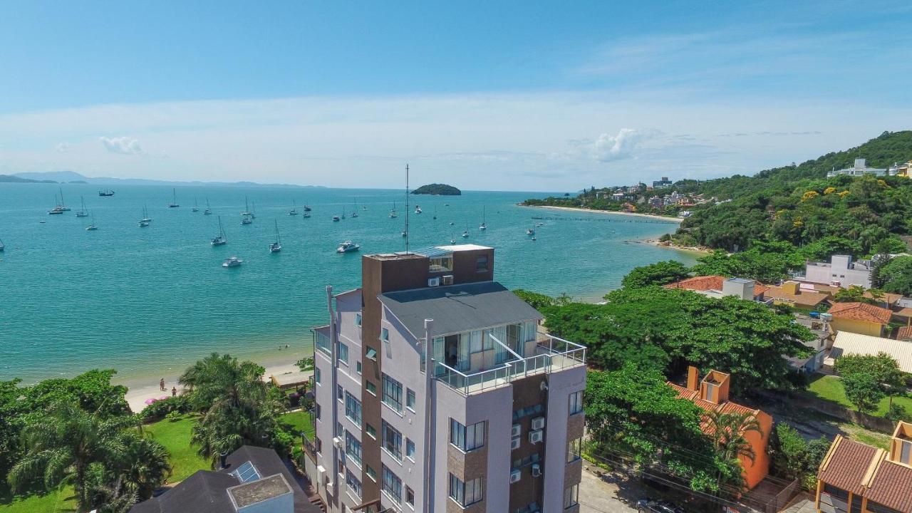 Mergulho No Mar De Jurere Com Vista Frontal Florianópolis Exterior foto